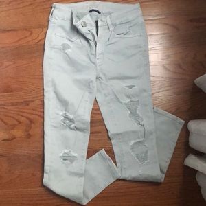 Light gray jeggings